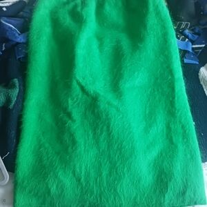 Elegant Green Pencil Skirt